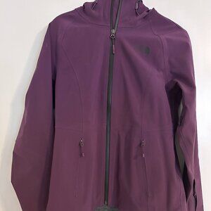 North Face purple ApexFlex GoreTex rain jacket